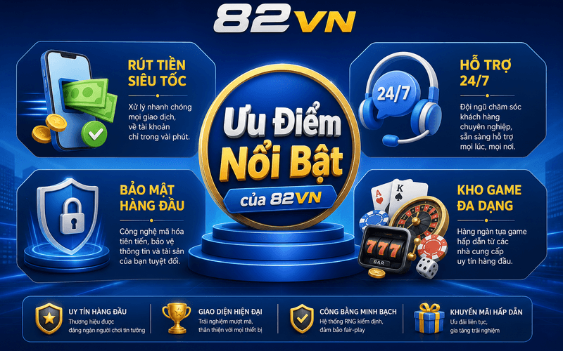 Ưu điểm nổi bật của 82VN